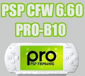 CFW Прошивка 6.60 PRO-B10 для psp e1008, 200x, 300x, 100x, PSPGo